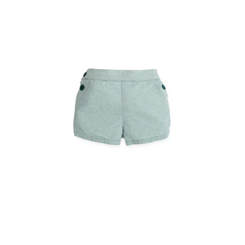 Euforia baby boy shorts green Tutto Piccolo