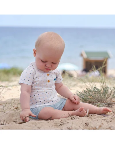 Euforia baby boy shorts green Tutto Piccolo