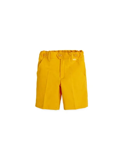 Euforia boys' Bermuda shorts mustard Tutto Piccolo