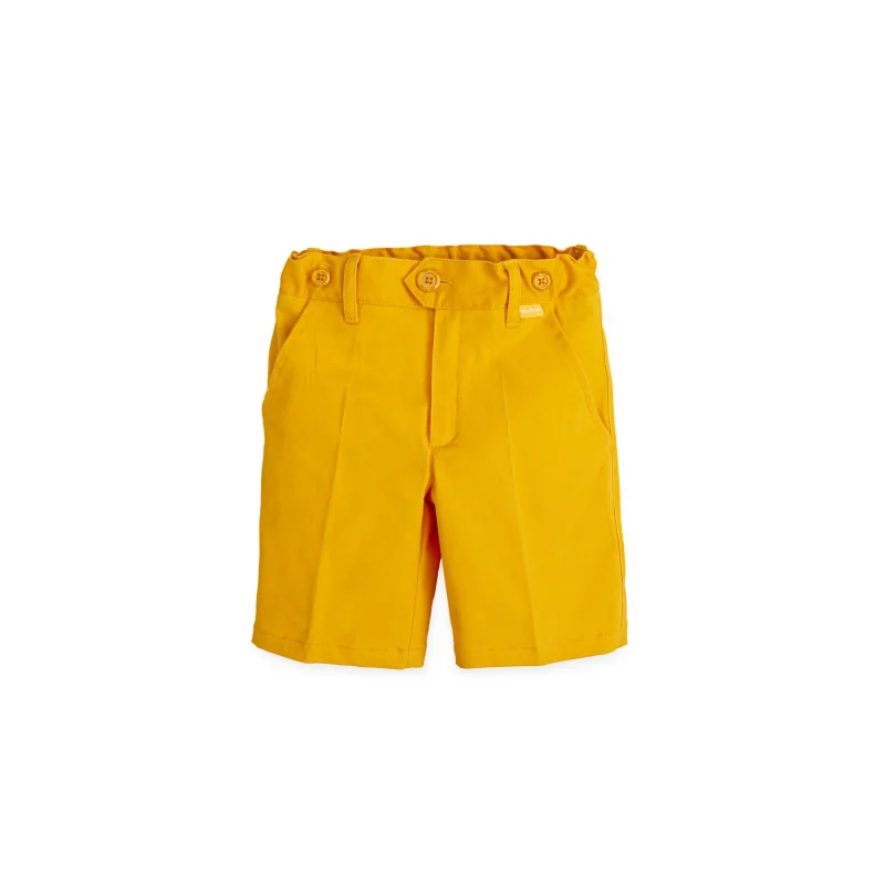 Euforia boys' Bermuda shorts mustard Tutto Piccolo