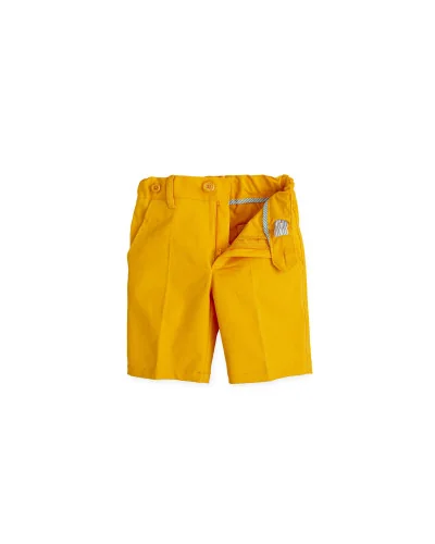 Euforia boys' Bermuda shorts mustard Tutto Piccolo
