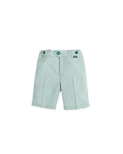 Euforia boys' Bermuda shorts green Tutto Piccolo