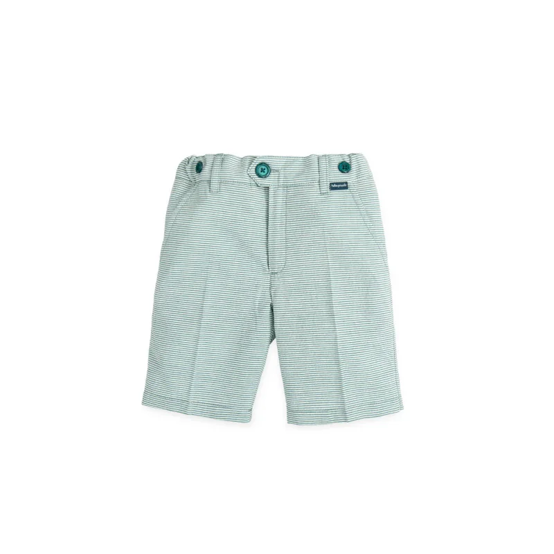 Euforia boys' Bermuda shorts green Tutto Piccolo