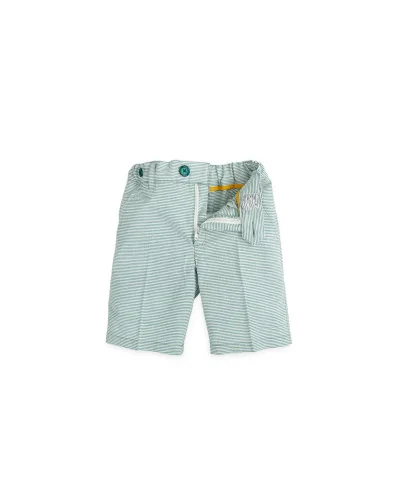 Euforia boys' Bermuda shorts green Tutto Piccolo