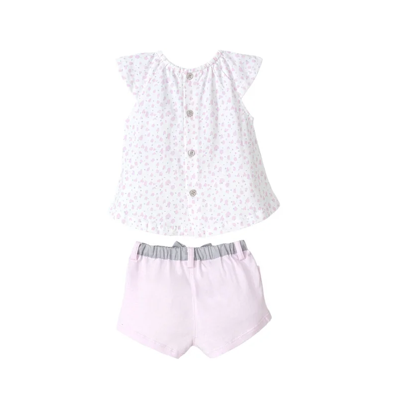 Ensemble Tenue 2 pièces Fille CL.Ilusion Rose Tutto Piccolo SS22