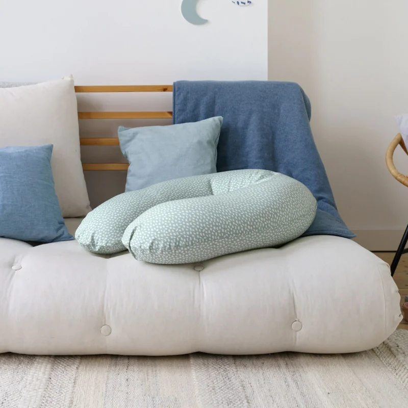 Coussin d Allaitement et Maternité BUDDY Cloudy Kaki Doomoo