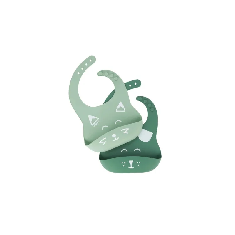 Bib’Isy silicone bibs x2 Babymoov