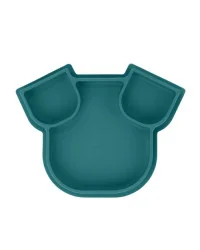 Isy Plate silicone divided baby plate Dog Babymoov