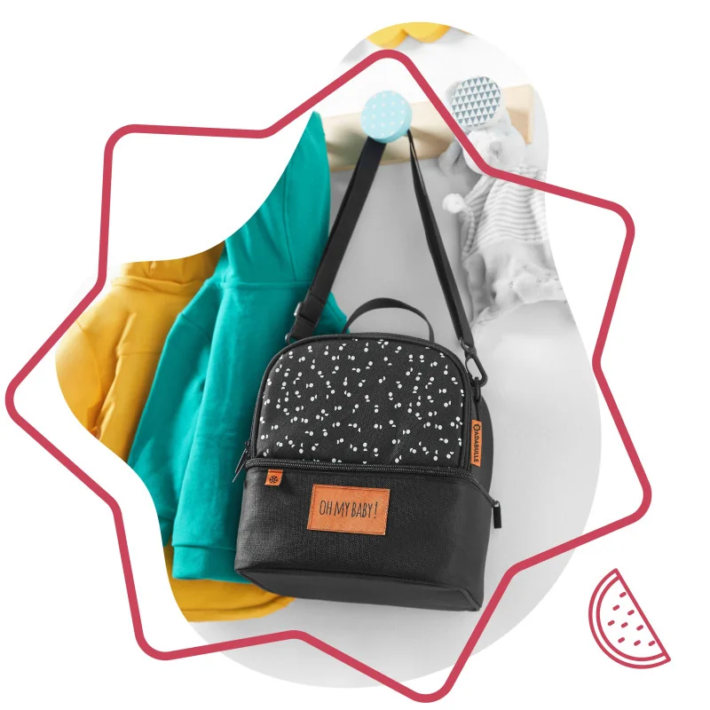 Sac Repas Isotherme Multipoches Pick & Go - Le coin des petits