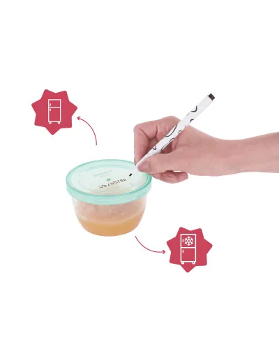 Pots de conservation Badabowls maxi portions 5 x 250 ml Badabulle