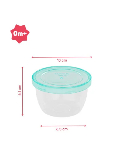 Pots de conservation Badabowls Maxi Portions 250 ml, lot de 12, Badabulle