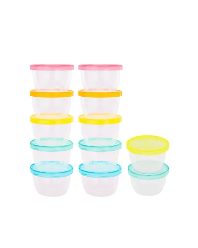 Pots de conservation Badabowls Maxi Portions 250 ml, lot de 12, Badabulle