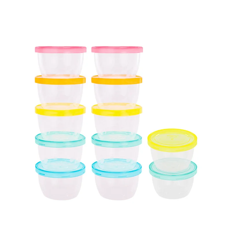 Pots de conservation Badabowls Maxi Portions 250 ml, lot de 12, Badabulle Pots de conservation Badabowls Maxi Portions 250 ml, lot de 12, Badabulle