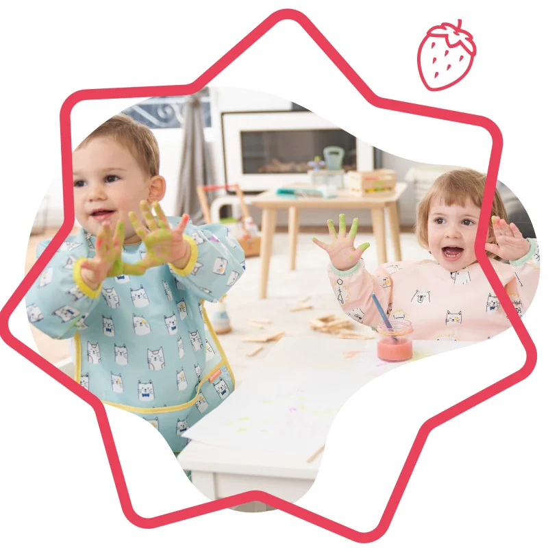 bavoir bébé Manches Longues Badabulle | la maison du bebe bavoir bébé Manches Longues Badabulle | la maison du bebe