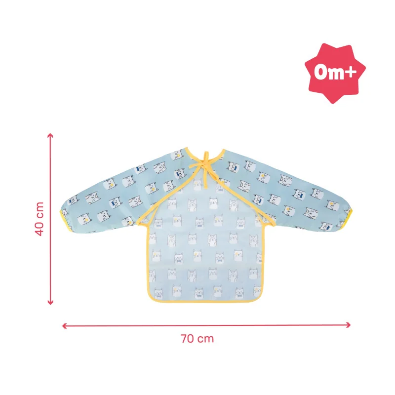 bavoir bébé Manches Longues Badabulle | la maison du bebe bavoir bébé Manches Longues Badabulle | la maison du bebe