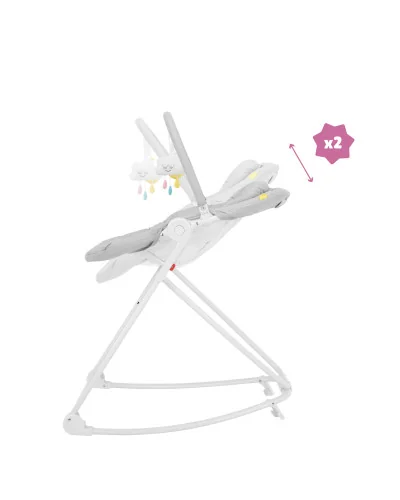 Transat relax en hauteur Compact’Up Candy Badabulle
