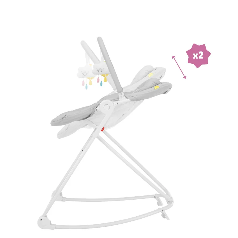 Transat relax en hauteur compact up candy badabulle | la maison du bebe Transat relax en hauteur compact up candy badabulle | la maison du bebe