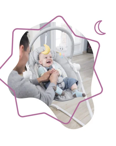 Transat relax en hauteur Compact’Up Candy Badabulle