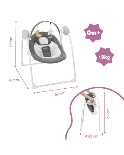Balancelle Confort Moonlight Badabulle