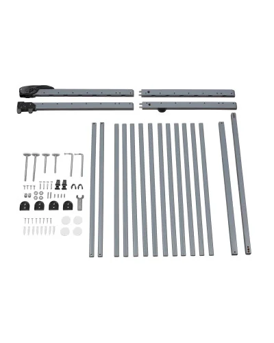 Barrière de sécurité en bois Deco Pop Gris Badabulle