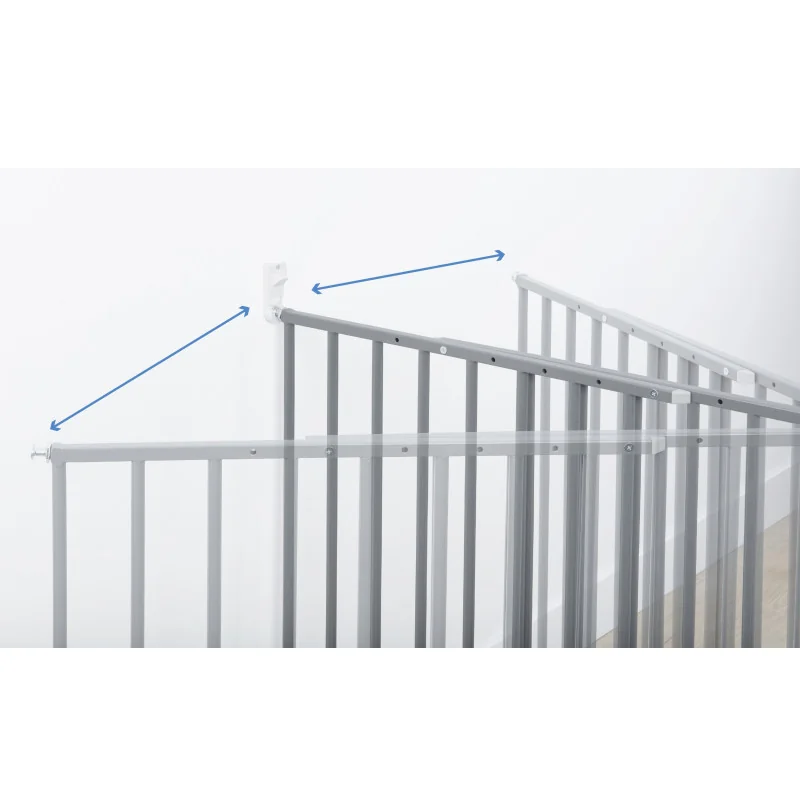 Barrière de Sécurité Safe & Protect Metal XL Badabulle | la maison du bebe