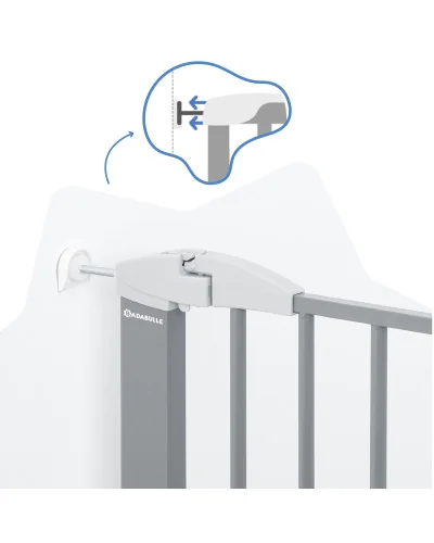 Barrière de sécurité Safe & Lock métal Badabulle