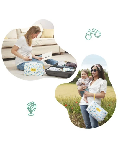 Kit à langer Pockets & Go Badabulle | la maison du bebe