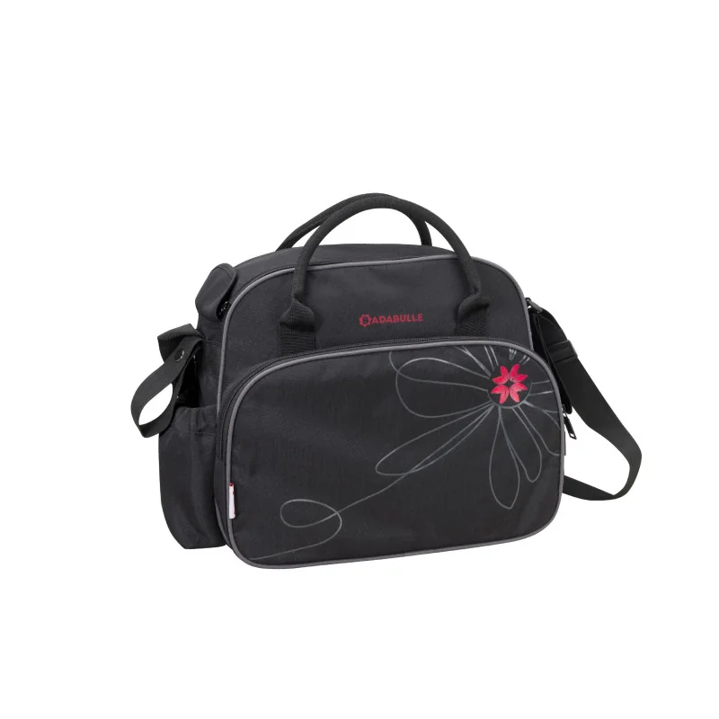 Sac à langer vintage Noir Fuschia Badabulle Sac à langer vintage Noir Fuschia Badabulle