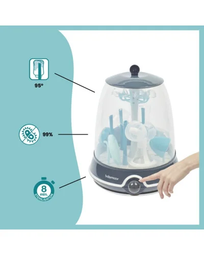 Stérilisateur électrique Turbo Vapeur(+) Babymoov