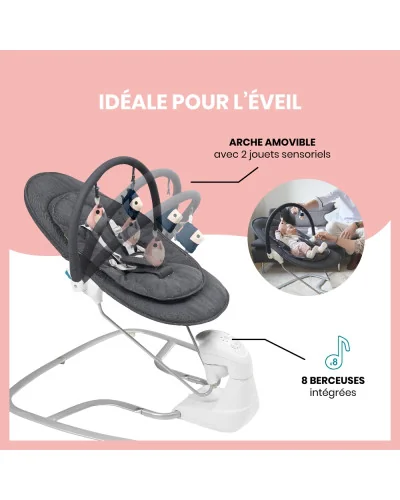 Balancelle électrique Swoon Touch avec télécommande Babymoov