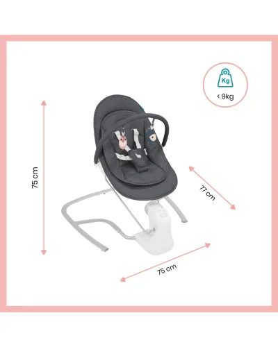 Balancelle électrique Swoon Touch avec télécommande Babymoov