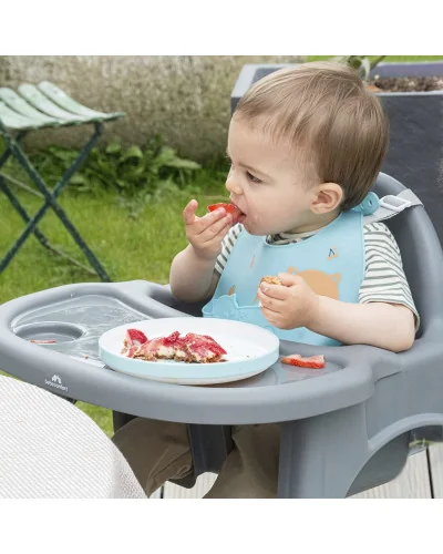 Chaise haute Meely Dark Grey Bébé Confort