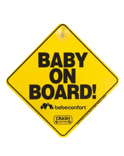 Sticker plastifié Baby on Board Bébé Confort