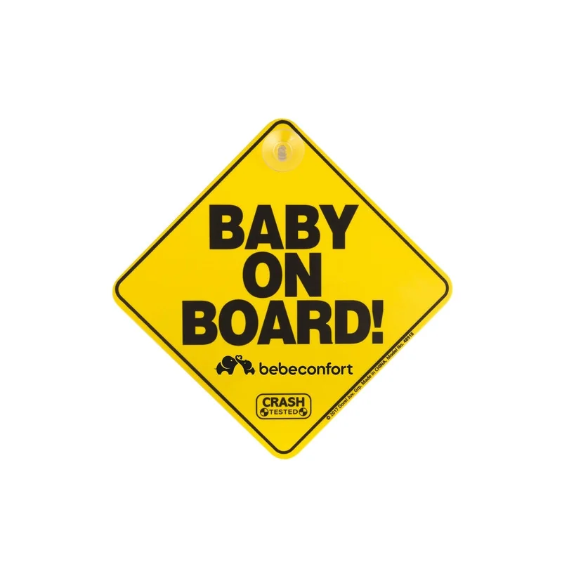 BABY ON BOARD - Sticker Plastifié Bébé Confort