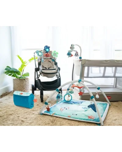 Gymini Océan fabric play mat Tiny Love