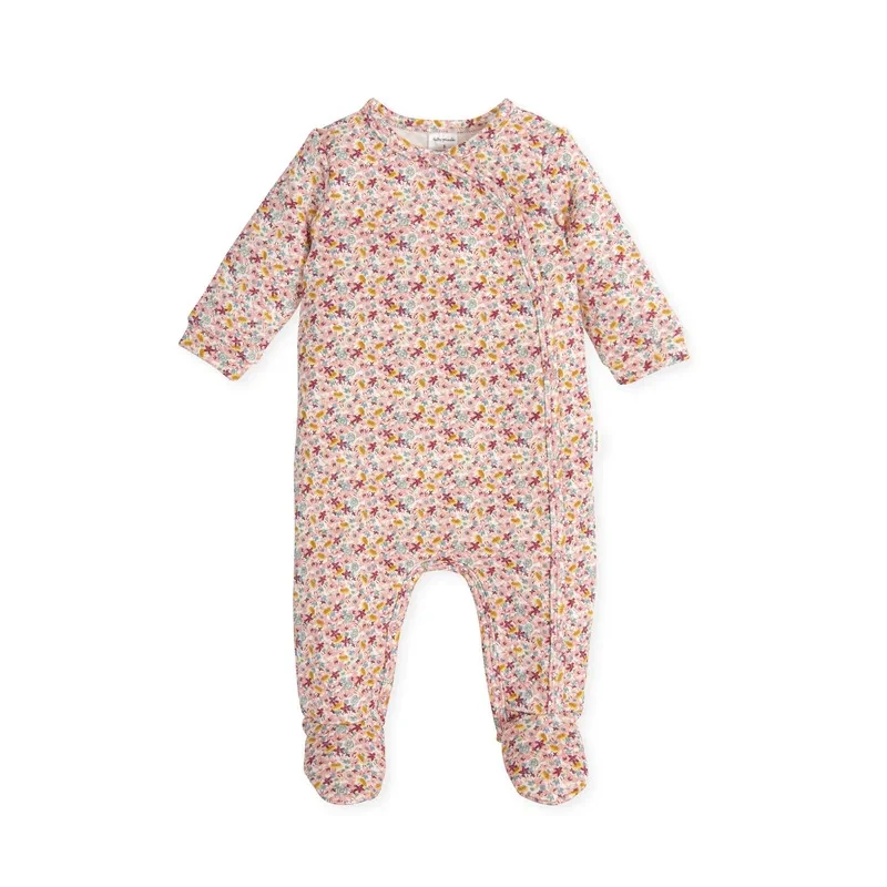 Pelele niña de algodón grueso Petal Ranas de Choco Tutto Piccolo