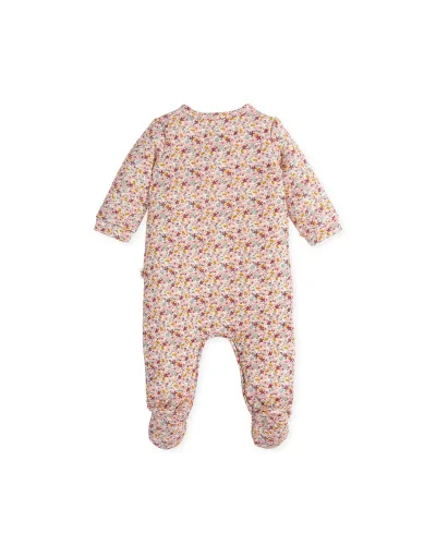 Pelele niña de algodón grueso Petal Ranas de Choco Tutto Piccolo