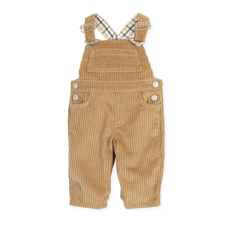 Chistera boys' corduroy dungarees camel Tutto Piccolo