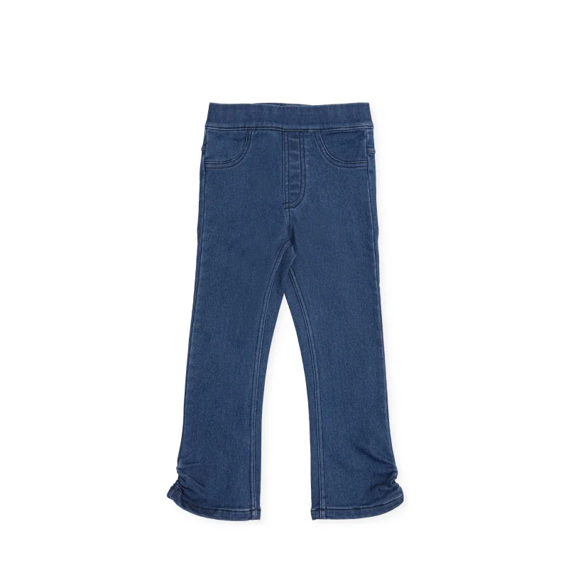Gémula girls' leggings indigo Tutto Piccolo