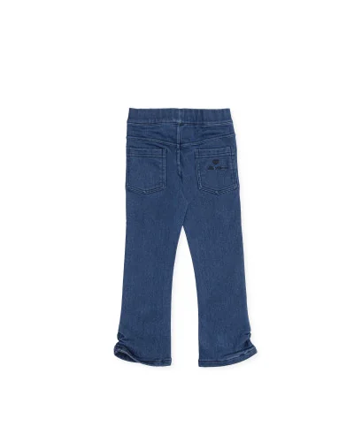 Gémula girls' leggings indigo Tutto Piccolo