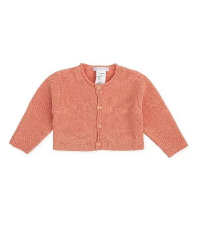 Amuleto unisex knitted cardigan strawberry Tutto Piccolo