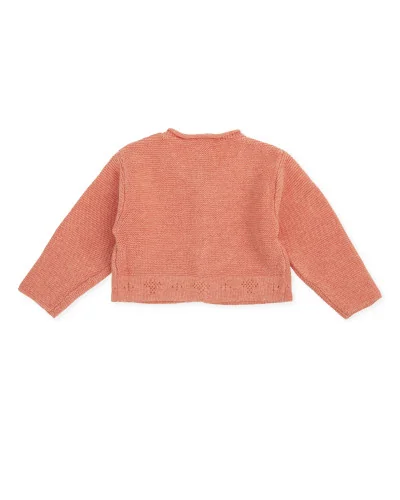 Amuleto unisex knitted cardigan strawberry Tutto Piccolo