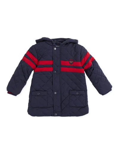 Parka niño Encantamiento azul marino Tutto Piccolo