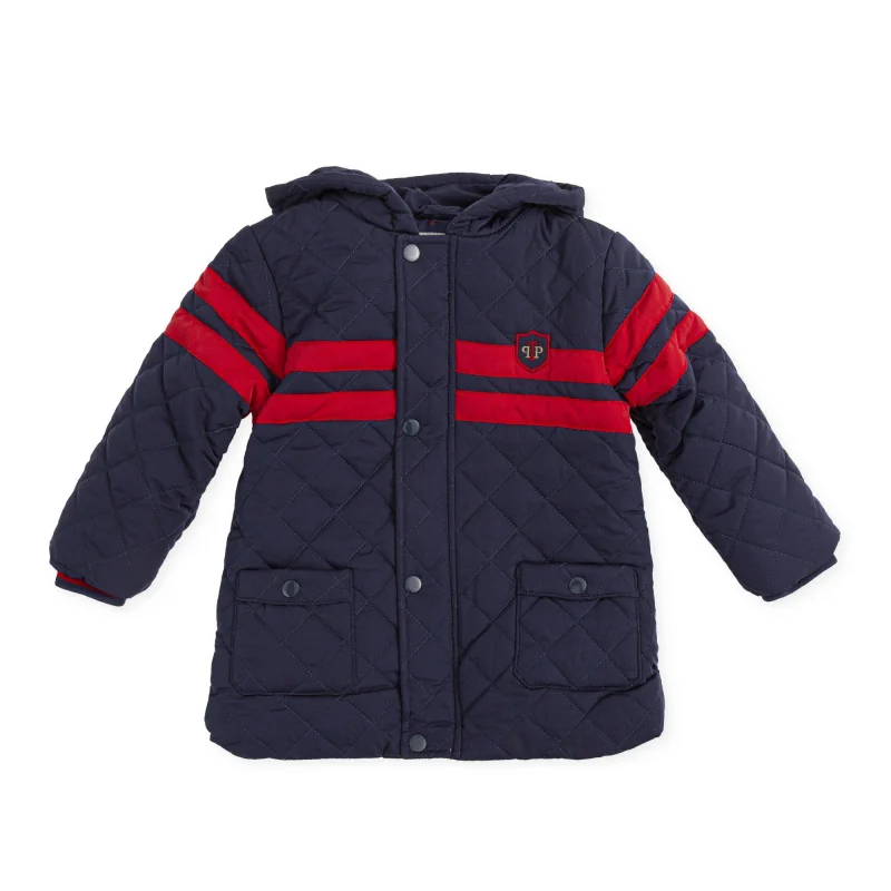 Parka garçon Encantamiento bleu marine Tutto Piccolo