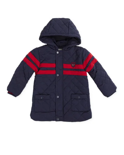 Encantamiento boys' parka navy blue Tutto Piccolo