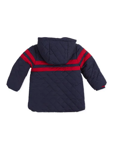 Encantamiento boys' parka navy blue Tutto Piccolo