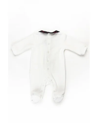 Grenouillere en velours Christmas 02 605 1M 2022 C Hiver Pureté du bébé