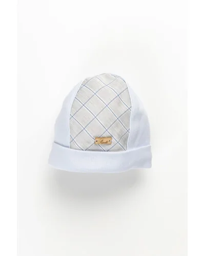 Cotton baby hat blue Pureté du bébé