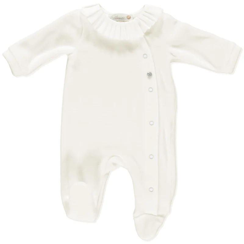 Grenouillère en velours Essentials 02 200 1M 2022 C.Hiver Pureté du bébé Grenouillère en velours Essentials 02 200 1M 2022 C.Hiver Pureté du bébé