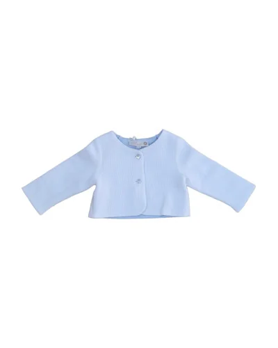 Veste bébé en coton bleu Pureté du bébé